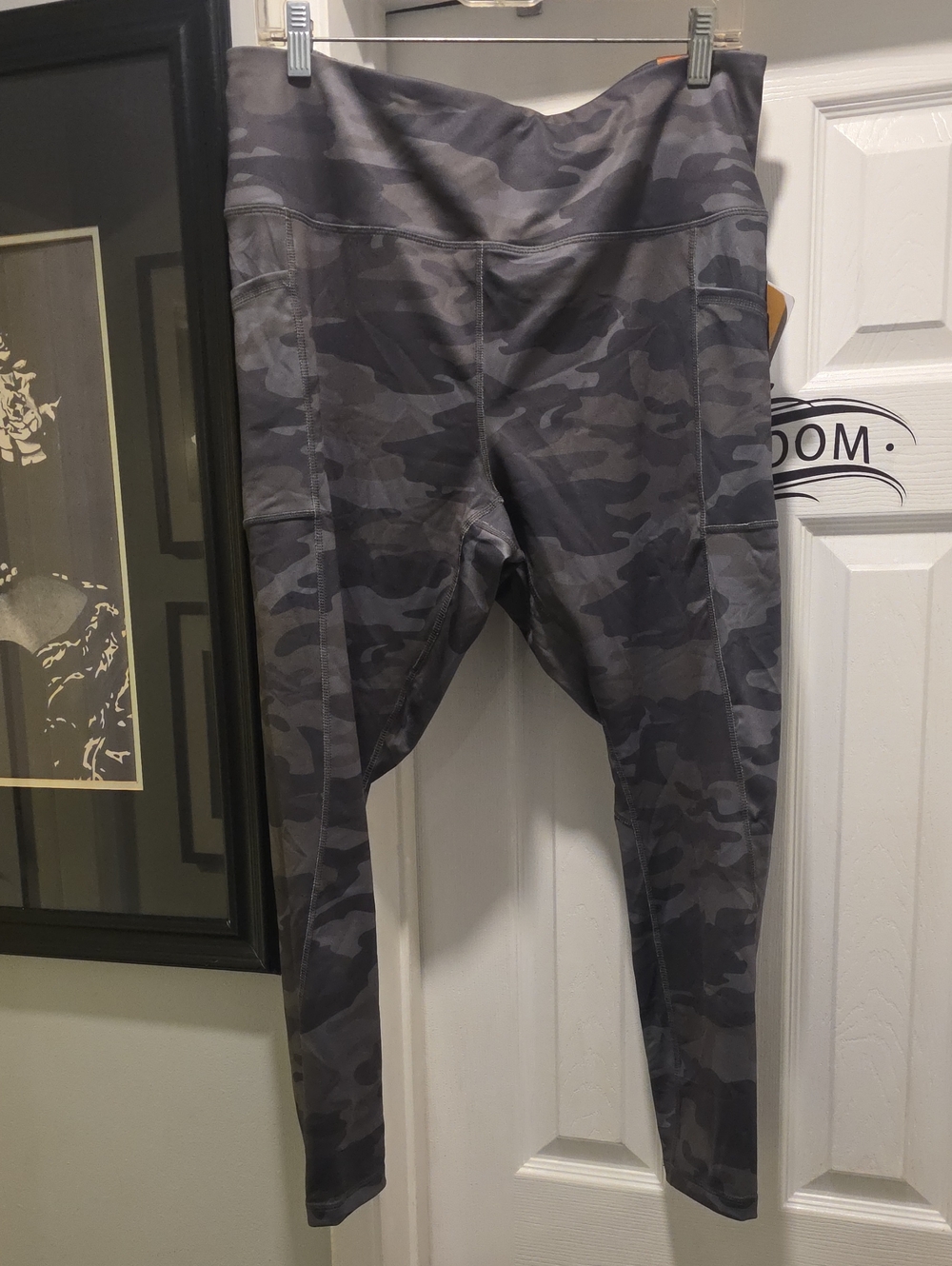 Reebok Green Camo Leggings